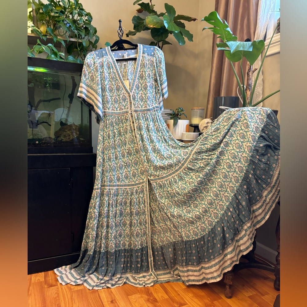 Spell Oracle Gown Sage NWT